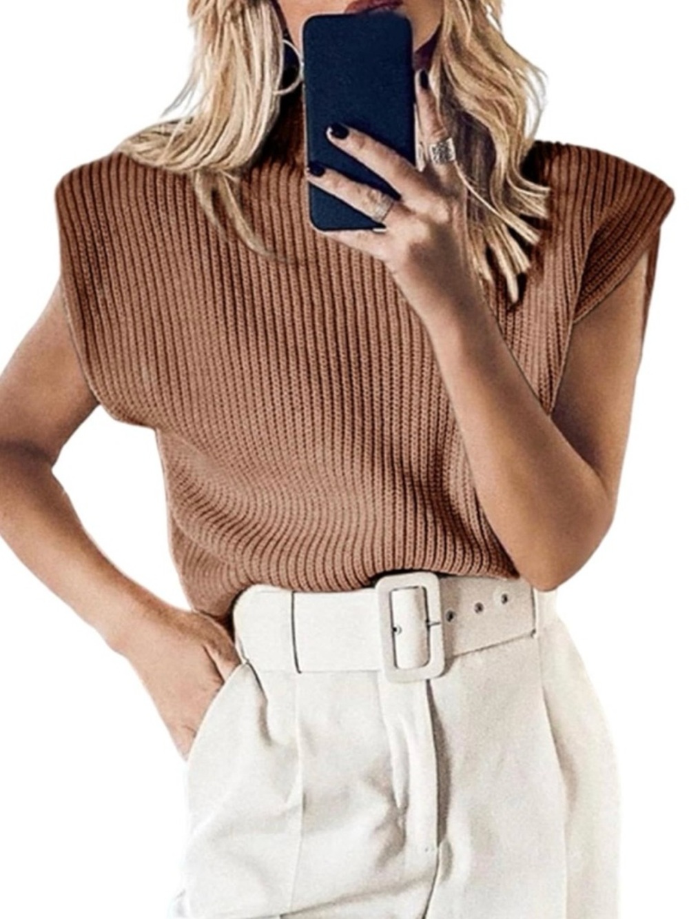 Sleeveless Sweater